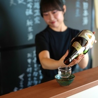 目の前で注がせてください♪