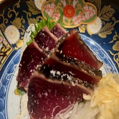 紀州備長炭の香りかつおたたき
