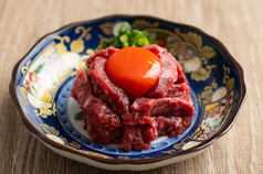 和牛炙りユッケ