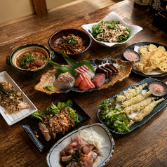 地鶏 鮮魚 千鳥 初代岡山店のコース写真