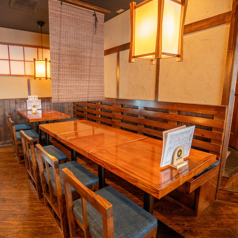 テーブル席5名～6名でのご利用ができます。