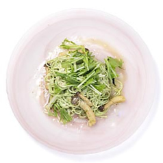 ジェノベーゼのそうめん
