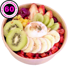 60 &nbsp;アサイーグリークヨーグルトボウル