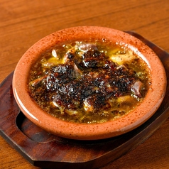 水ダコと砂肝の海苔アヒージョ