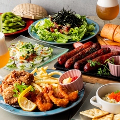 「焼くのはちょっと…」という方にはGARDENコースや2時間飲み放題付き歓送迎会限定コース4000円〜も人気◎の写真