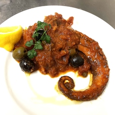 真ダコのトマト煮込み