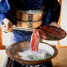 鎌倉すき焼きしゃぶしゃぶレストラン Sasho サショウのコース写真