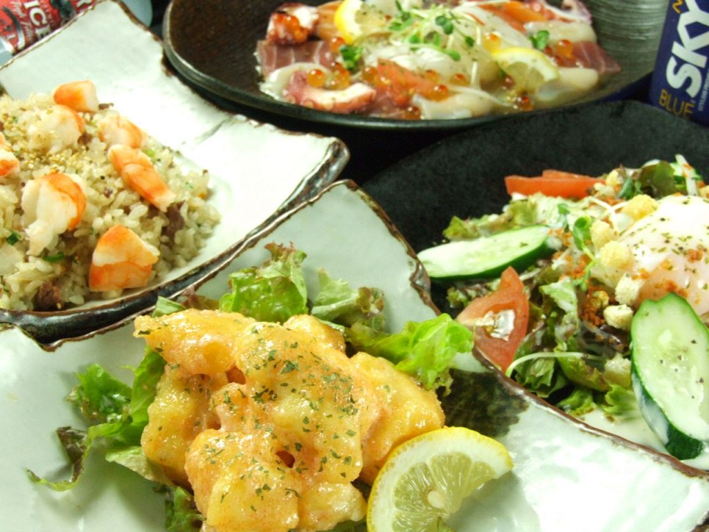 コース1480円(8品)～リーズナブルに揃っています♪ボリュームも◎宴会にオススメ★