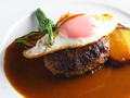 料理メニュー写真 【Roti de Longe deporc】肉汁ハンバーグ　150g