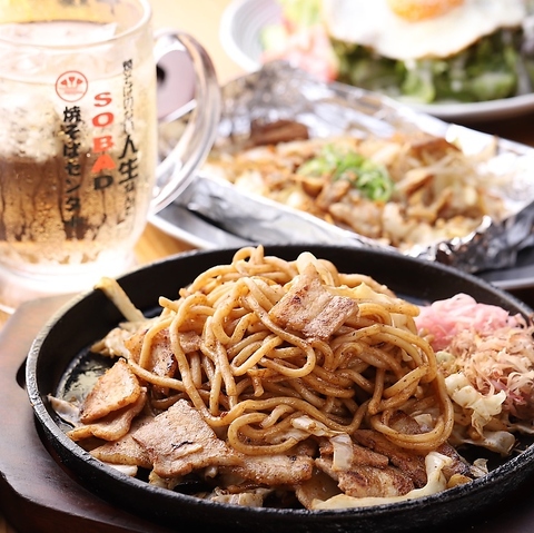大阪やきそばセンター西中島店(西中島/お好み焼き・もんじゃ)＜ネット