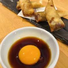 自家製すき焼き春巻き