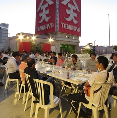 福山天満屋 屋上ビアガーデン デパそらの写真