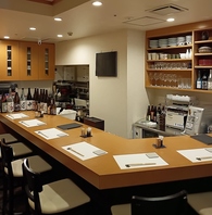 おひとりからカウンター席でコースを堪能