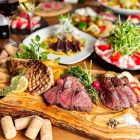 食べ放題が大人気◎シュラスコ・肉寿司・焼鳥など豊富♪