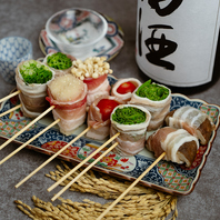 美桜鶏の焼き鳥や大山地鶏のあぶり焼きが絶品！