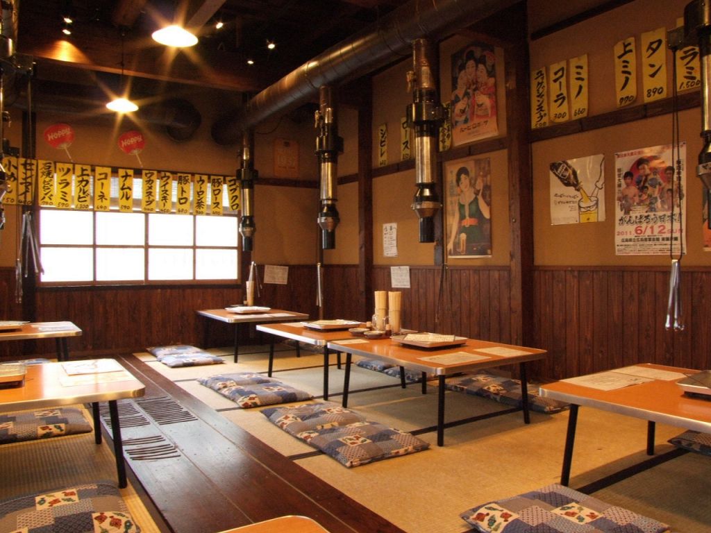 2Fにはお座敷があり、40名様迄の宴会も可能！