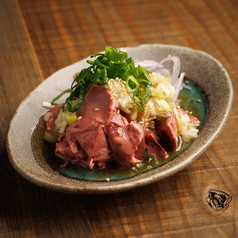 とろけるレバーのごま塩