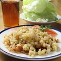 料理メニュー写真&nbsp;海老炒めのレタス包み
