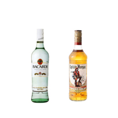 バカルディホワイトラム/キャプテンモルガン