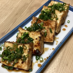 厚揚げ葱まみれ