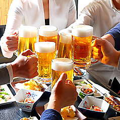 【お得】2時間飲み放題1500円コース♪