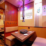 新大久保徒歩3分で隠れ家のような完全個室席をご用意！