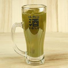 寿司屋の緑茶ハイ