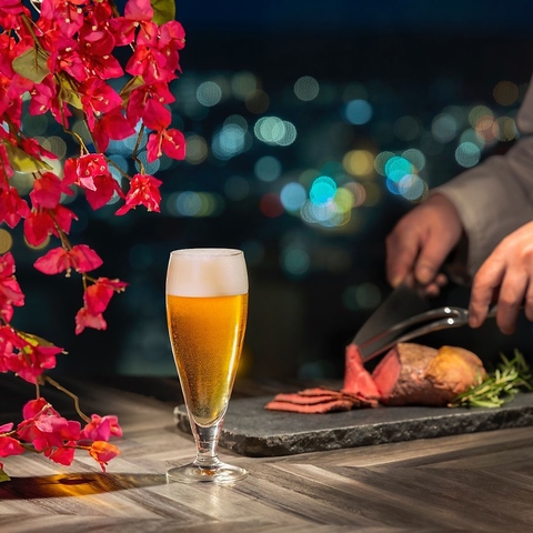  肉も、ビールも、本気のミートバル！金沢駅前のビアガーデン（食べ放題・飲み放題）