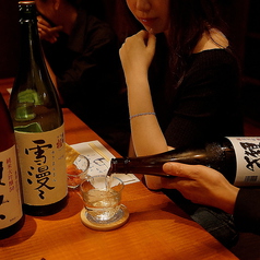 カウンターでしっぽり一杯…