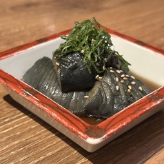 梅水晶きゅうり/茄子の揚げ浸し