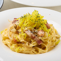 料理メニュー写真&nbsp;たくあんの和風カルボナーラ