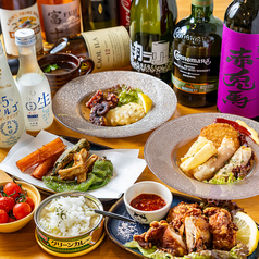 ハイカラ立ち飲みカラリのコース写真