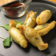鶏皮餃子