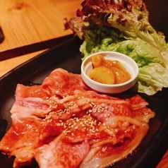 和牛のレタス巻き