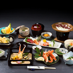 魚貝三昧 万やのコース写真