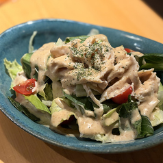 鶏むねのグリーンサラダ