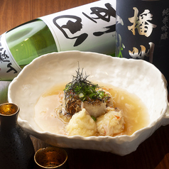 エビとホタテのふわふわ玉子 和風あんかけ