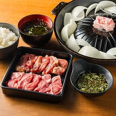 ラムちゃんジンギスカン定食
