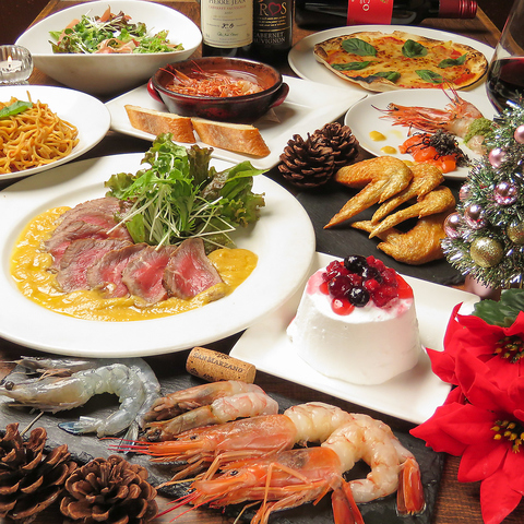 大人向け落ち着いた空間。旬の食材を使用した料理やコースをご用意!!