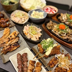 炭火焼き 花のコース写真