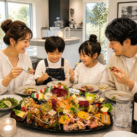 girrolamoスペシャルオードブルお家で誕生日パーティー