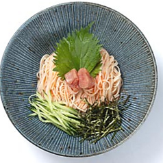 明太子のそうめん