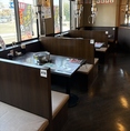 テーブル席