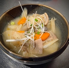 牛すじの塩煮込み