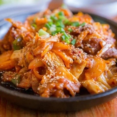 豚キムチ炒め