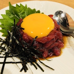 馬肉のユッケ