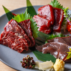 新鮮な鴨・馬を召し上がれ。
