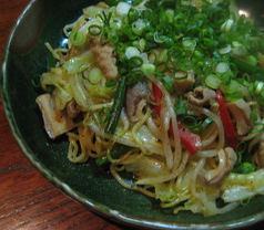 ホルモン焼きそば