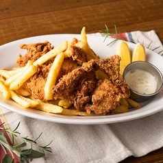 バターミルクフライドチキン＆自家製ハーブフライドポテトコンボ