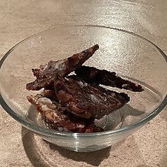 自家製熟成牛ジャーキー
